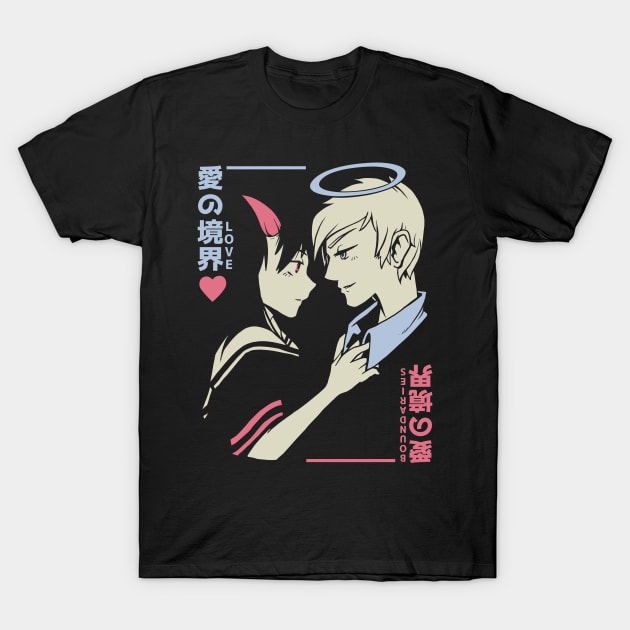 Devil and Angel T-Shirt by madeinchorley